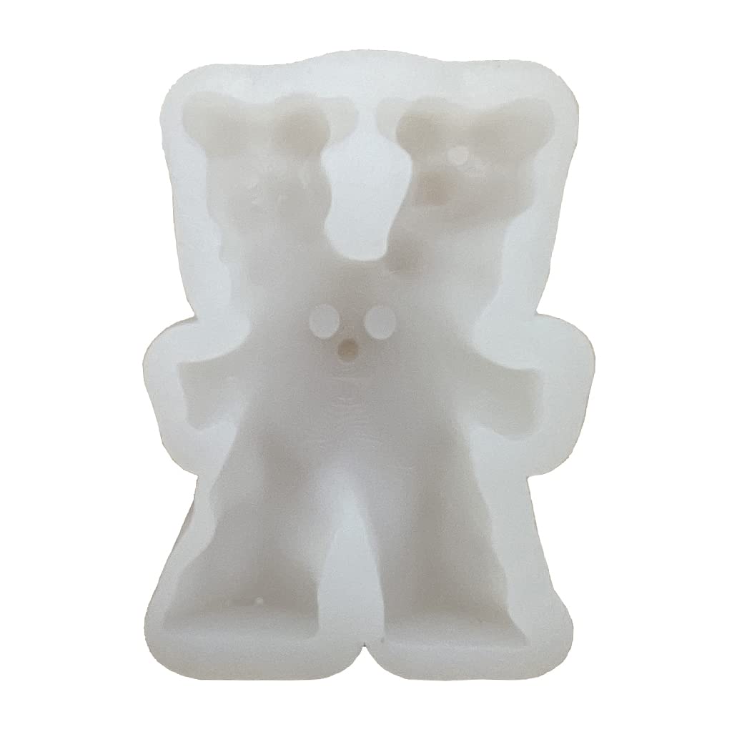 Buxuaaaa Silicone Mold 3D Cute Little for Gypsum Home Decoration Soap Silicone Jelly Molds