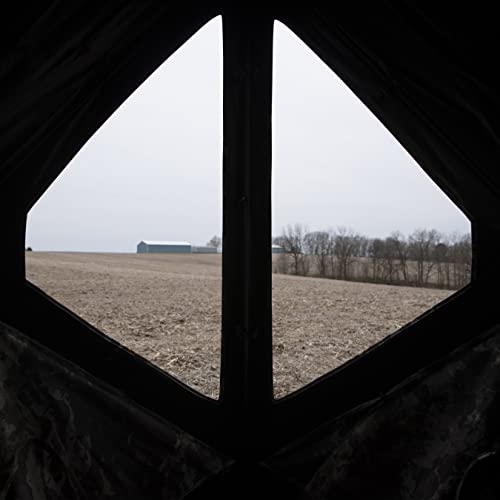 Barronett Blinds Big Mike Hd Hub Hunting Blind, 2 Person Pop Up Ground Blind, Crater™ Core Camo, Bmhd300Cc #TOP6