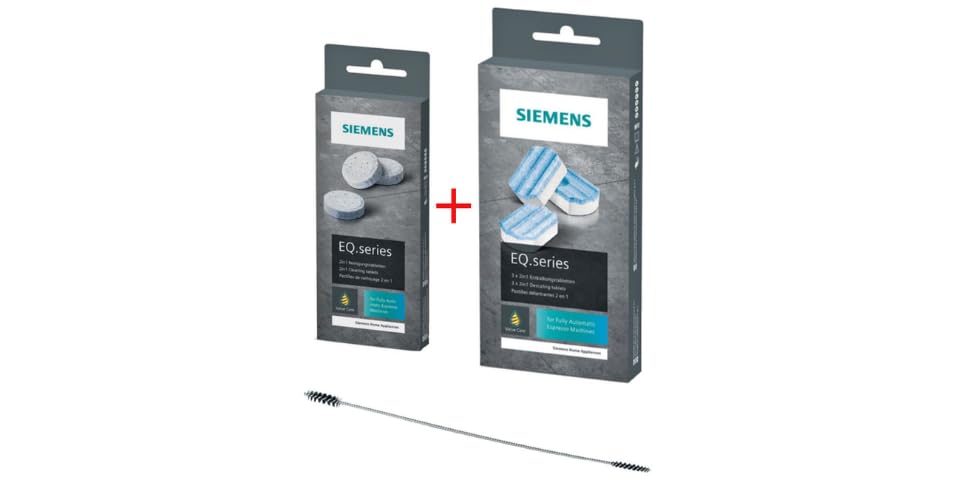 2x 3 Siemens EQ.series TZ80002 Entkalkungstabletten 2in1 für