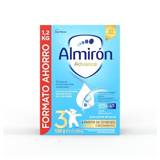 Almirón Advance 3, Leche de Crecimiento en Polvo para Bebé, desde los 12 Meses, 1.2kg