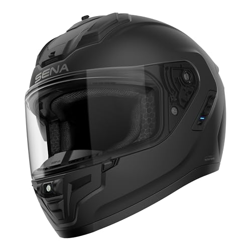 Sena Phantom Full Face Smart Motorcycle Helmet with Integrated Communications, LED Lighting, and 2nd...