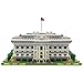 dOvOb Architecture White House Micro Mini Blocks (2021PCS) - 3D Puzzle Building Blocks Set Toys for Kids or Adult