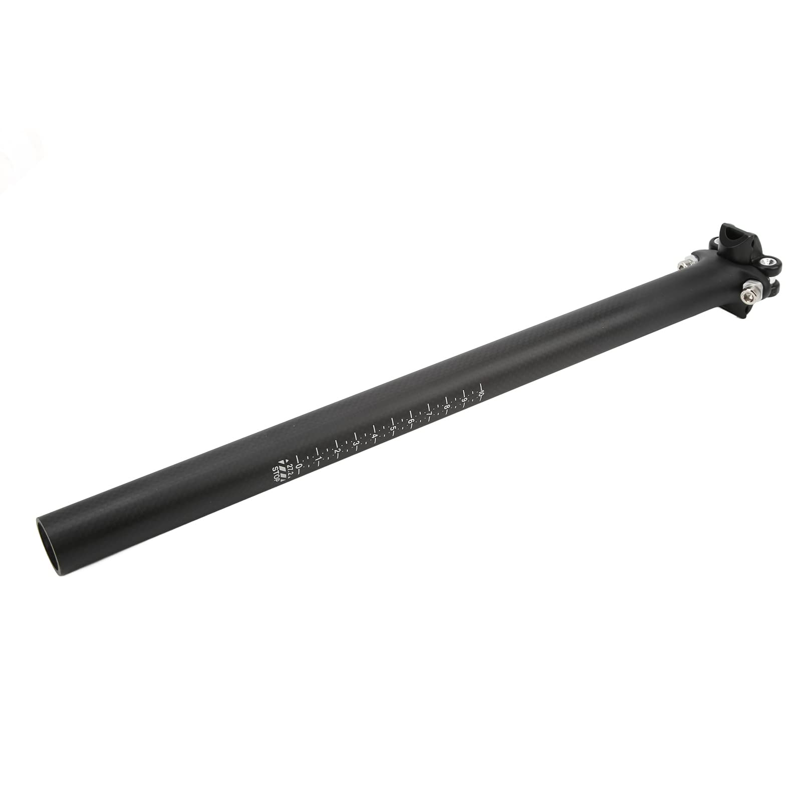 Fdit Carbonfaser-Fahrradstütze, Leichte Version, Sattelstütze, 27,2 Mm, Matt, für Rennräder und Mountainbikes (27,2*350MM), Fditpr7fk9wtqx-11 Sport & Freizeit