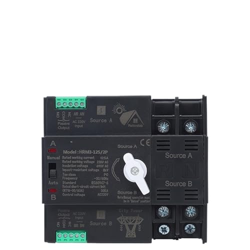 Commutateur de transfert automatique 4P 100A inverseur source - 2