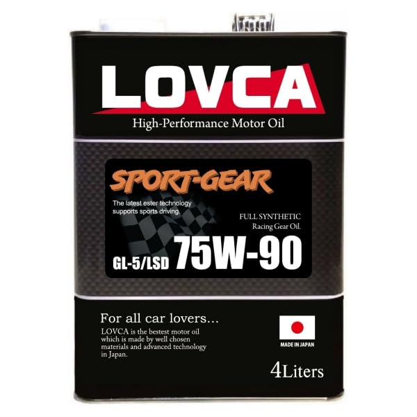 メンテナンス LOVCA MULTI-GEAR 75W-90 4L GL-5/LSD Amazon.co.jp: LOVCA SPORT-GEAR 75W-90 4L GL-5/LSD□LSG7590-4 : 車