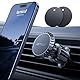 Lamicall Handyhalterung Auto Magnet, Handyhalter fürs Auto - 2025 Universal Lüftung KFZ Handy Autohalterung Zubehör mit 6 Starke Magnet, Kompatibel für iPhone Samsung Huawei Smartphone