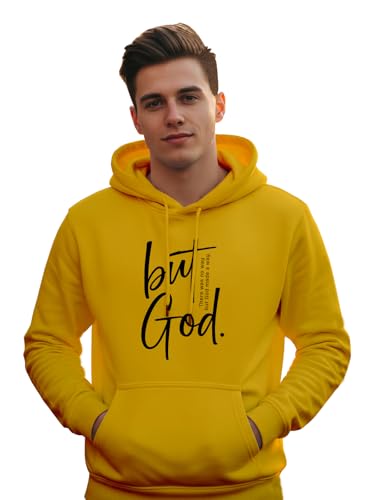 Image of XENOVAURBAN Hoodie for Men /Women | Unisex fit Cotton Fleece Hooded Sweatshirt - GOD1