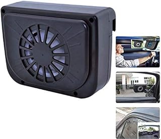 Solar Powered Car Ventilator Window Solar Ventilator Car Exhaust Fan Car Radiator, Window Windshield Auto Air Vent Cooling Fan System Cooler
