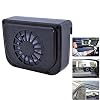 Solar Powered Car Ventilator Window Solar Exhaust Radiator Fan, Window Windshield Auto Air Vent Cooling Fan System Cooler