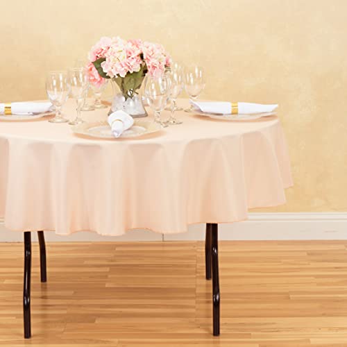 Nappe de table pêche en lin premium pour une décoration raffinée - 4