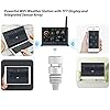 ECOWITT Wittboy Pro HP2564 Estación meteorológica, 7 en 1 jardín sensor inalámbrico al aire libre WS90 alimentado por energía solar + 7 pulgadas de interior TFT pantalla a color con botón táctil #5