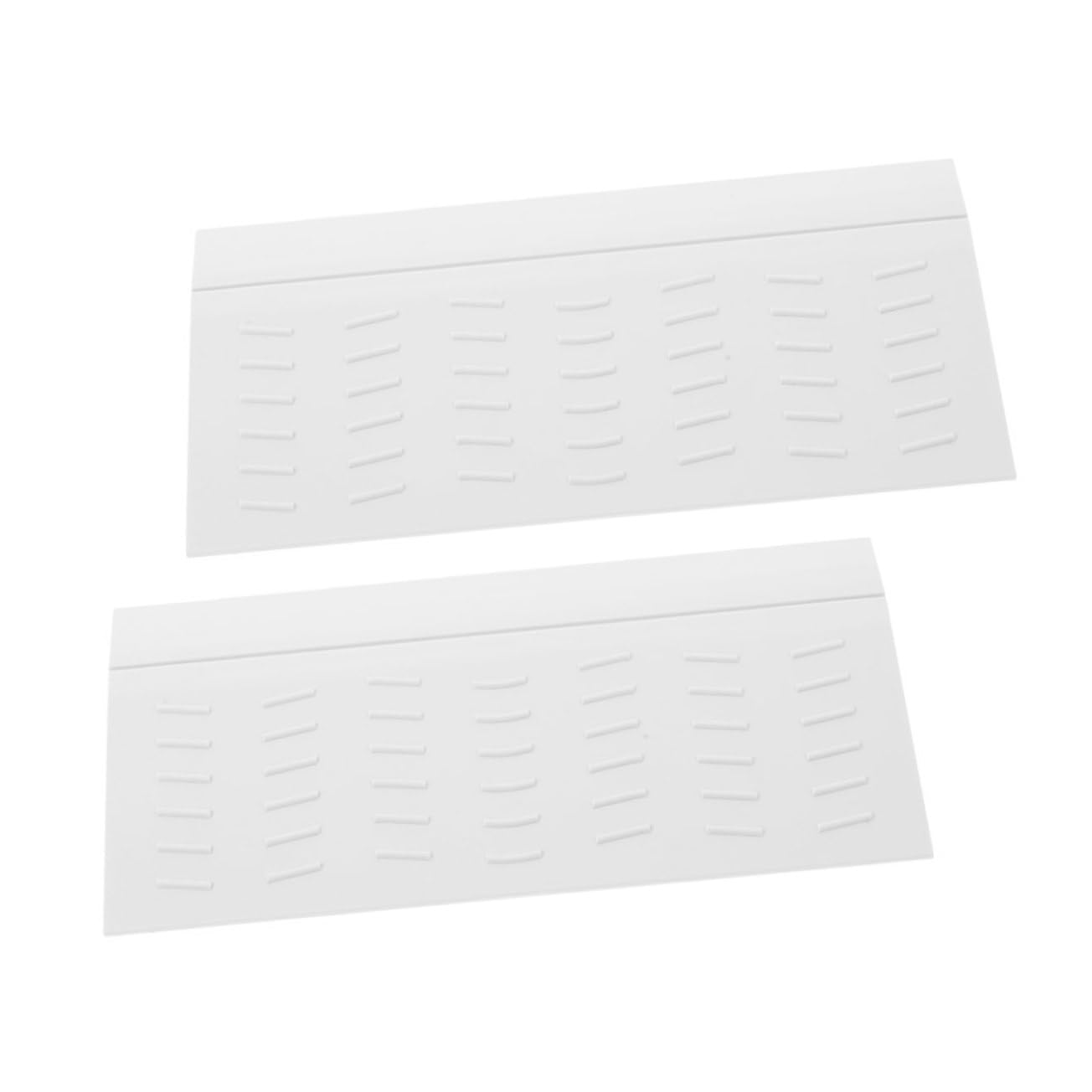 ERINGOGO Robotic Vacuum Climbing Mat Set 2pcs Plastic Threshold Ramps Wheelchair Transition Easy Install