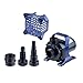 Alpine Corporation 2100 GPH Submersible Water Pump with 33 FT Cord and Adapters for Ponds, Fountains, Waterfalls, and Water Circulation, 192 Watts 20 FT Lift Quiet Operation Vertical/Horizontal