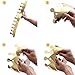 MSDADA 30 Pieces Golden King Crowns (6 Style), Gold Foil Paper, Party Crown Hat Cap for Birthday, Celebration Baby Shower, Photo Props, New Year and Wedding Anniversary