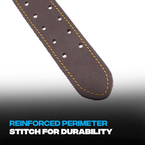 OX Tools Pro Leather Tool Belt, 2" - Large 29" - 46" - Image 4