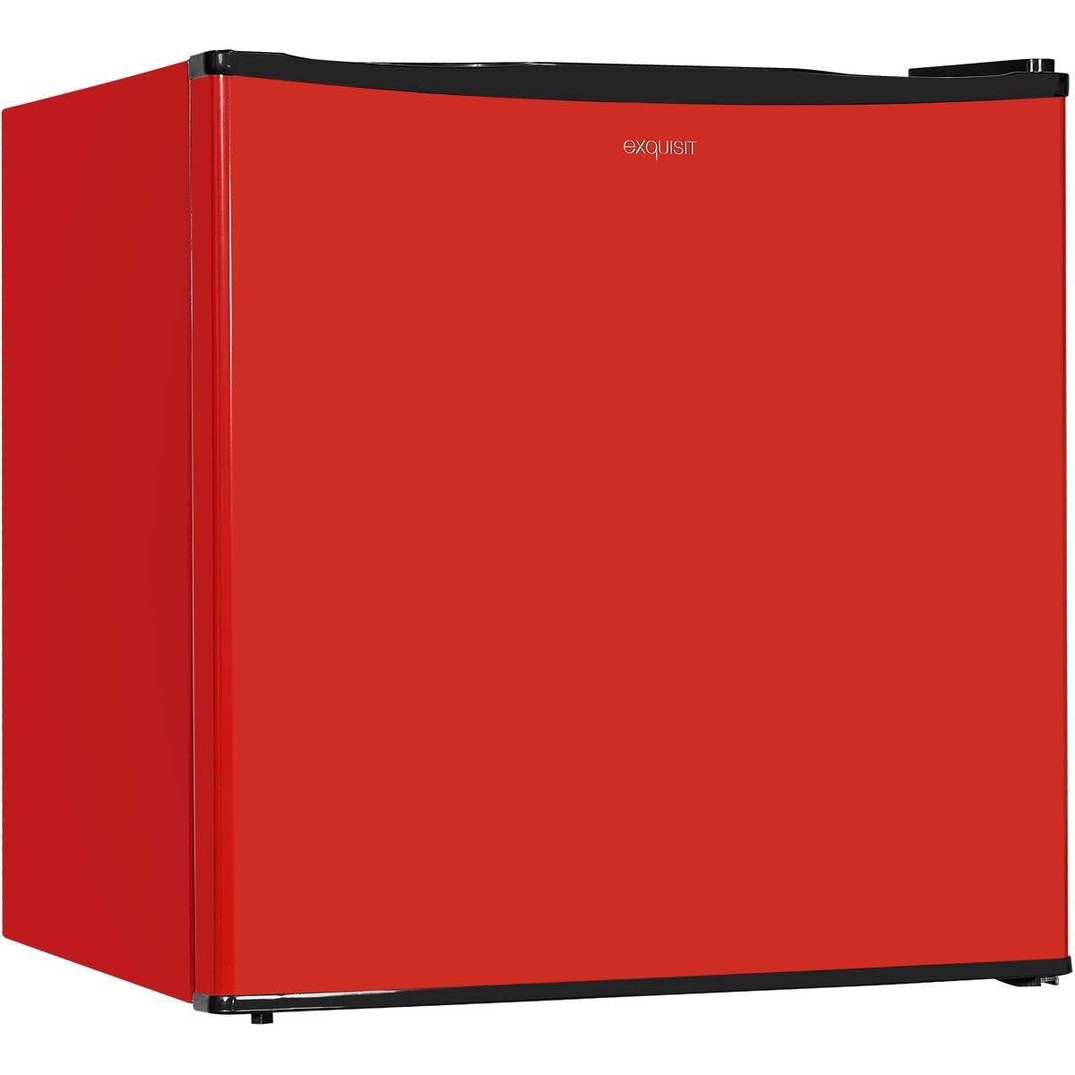 Exquisit Mini Gefrierschrank GB40-150E rot | Kompakt | Nutzinhalt: 31 L | Temperaturregelung