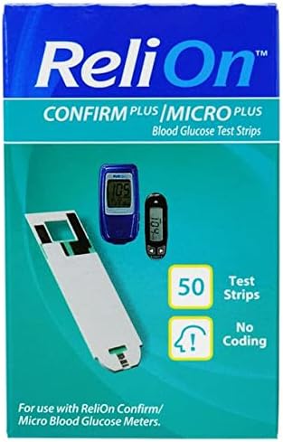 Relion Comfirm/Micro Test Strips 50 Ct