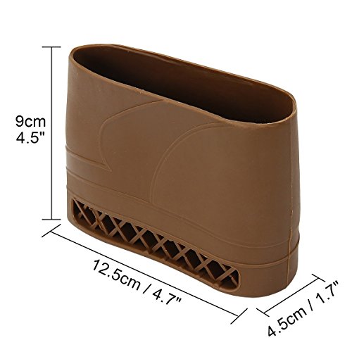 Targetevo Slip On Rubber Recoil Pad Buttstock For Shotguns Rifles Hunting Shooting Extension Butt Pad #TOP2