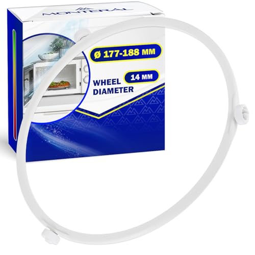 MONTERAL Plateaux Tournants pour Micro-Ondes Ø188 mm - Garantie de 10 Ans