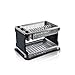 Home Kool HOME Escurreplatos y Vasos - 2 Niveles - Escurridor Platos Rattan Plastico Fregadero