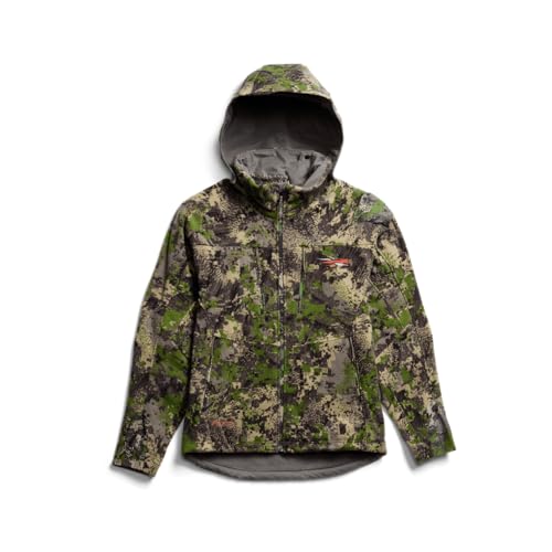 SITKA Stratus Jacket – 100% Windproof, Ultra-Quiet, Removable Hood, Safety Harness Port, Micro-Grid Fleece - Parent2