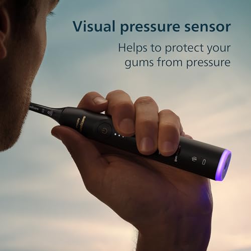 Philips Sonicare 7100 Electric Toothbrush, Sonic Toothbrush With App, 4 Brushing Modes And 3 Intensity Levels, Pressure Alert, Easystart, Smartimer, Navy Blue, Model HX7421/08 [New Technology] - 5