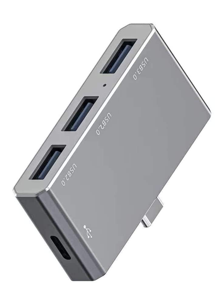ULTRABYTES USB C Hub 4 USB Port Multi Splitter Type-C Hub to HDMI Adapter Hub USB 3.0 2.0 Portable All C Type Supported Mobile Smartphone and Other Devices-image-48