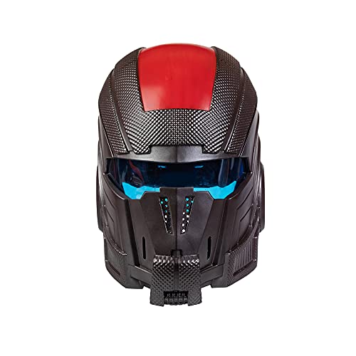 X-COSTUME Mass N7 Mask Effect Helmet Legendary Cosplay Costume Adult Resin Full Head Mask Halloween Merchandise, Brown, One Size