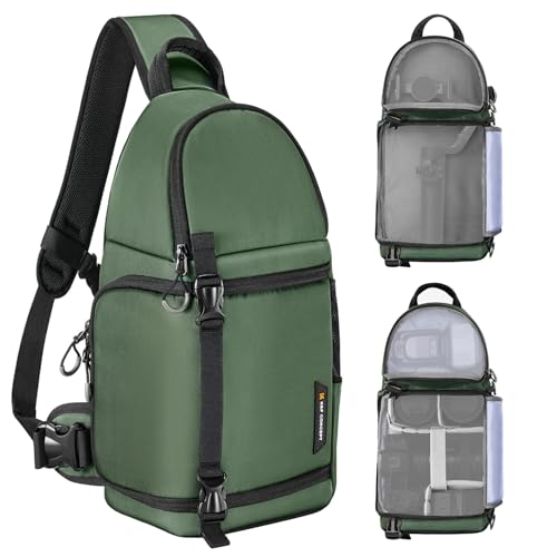 [K&F Concept] �J�����o�b�O �J���� �V�����_�[ �V�����_�[�o�b�O ��e�� 2�C�� �X�����O�o�b�O ������� �h�� ���q �h���[���o�b�O �T�C�h�A�N�Z�X �������H �ϏՌ� �O�r �R���p�N�g �X�����O �{�f�B�o�b�O �J�����P�[�X �J�����|�[�` ��