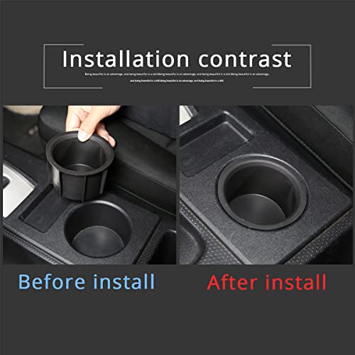 Portavasos para Toyota FJ Cruiser 2007-2021, Insertos de TPE miniatura 4