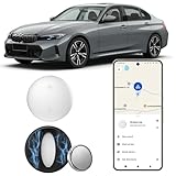 GPS Tracker per Auto Android, Nuovo Magnetico Nascosto Localizzatore Gps Senza SIM senza Abbonamento, Compatibile con Google Find Hub (solo Android) per Bambini, Auto, Animali Domestici - Bianco
