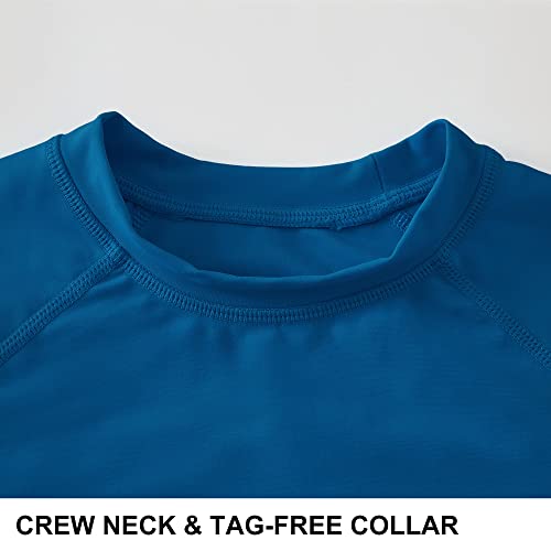 Willit Boys Rash Guard Swim Shirt Baby/Toddler Short Sleeve UPF 50+ Sun Protection SPF Quick Dry Shirt4