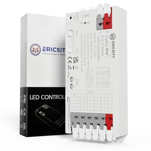 ZigBee 3.0 Pro+ Smart LED Controller 5 in 1, 2.4GHz