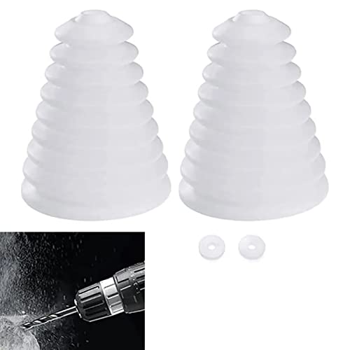 HYECHO Couvercle Anti Poussière pour Outil électrique 2 PCS,Accessoires pour scie, Bol à poussière,Joint élastique Cover
