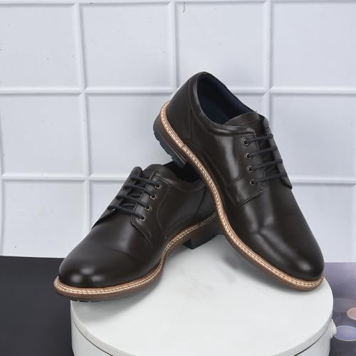 Image of Woodland Men's Leather Uniform Dress Shoe