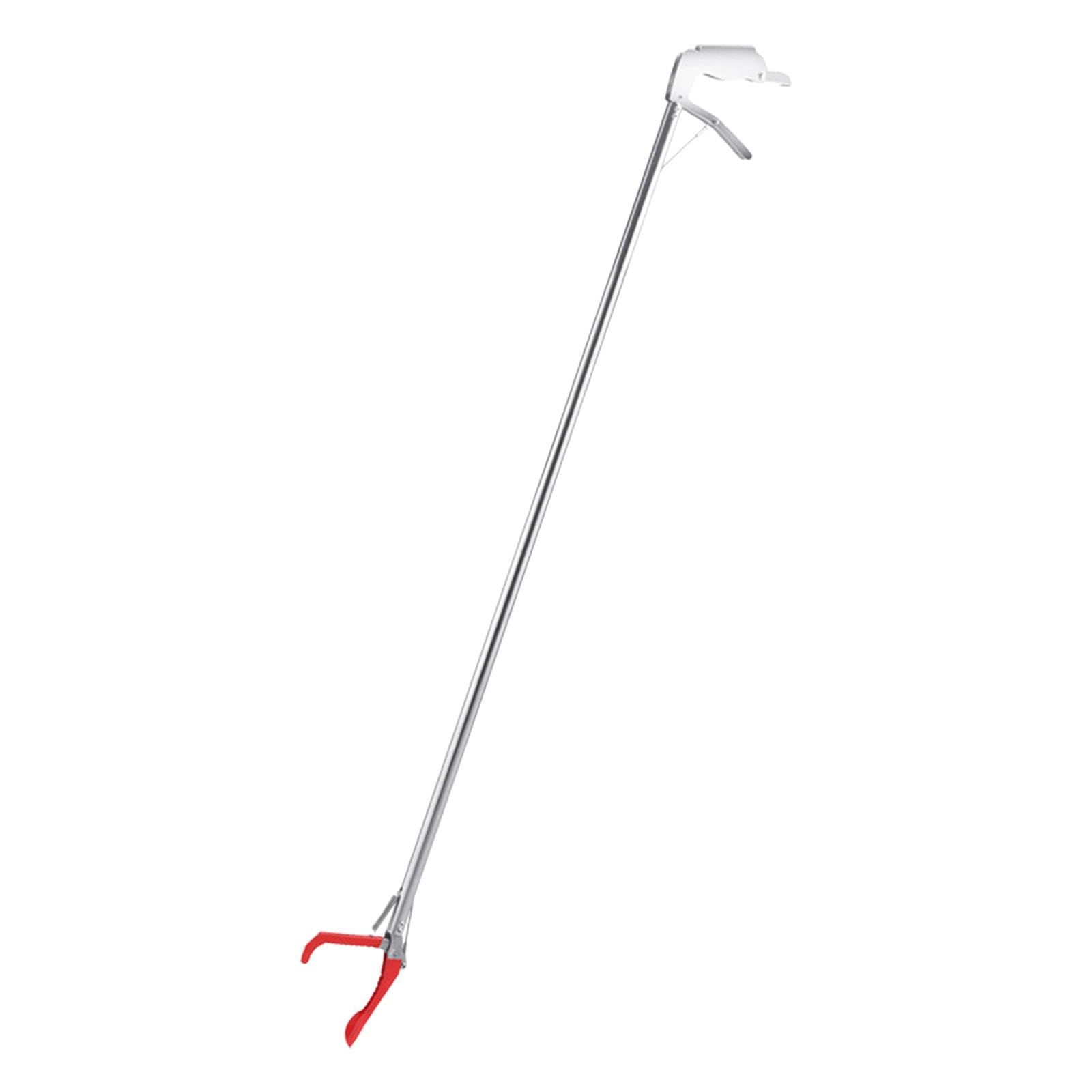 Pinzas largas para Serpientes para 1,2 m, capturador Plegable para Acero Inoxidable con Agarre parantado para mandíbula Profunda, Herramienta antiparaslizante para Pesca y Uso en Exteriores.
