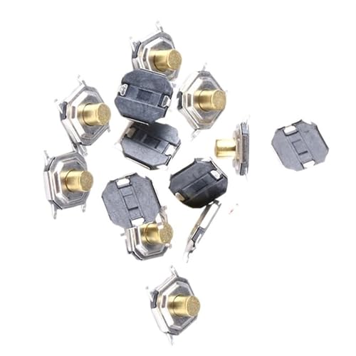 Interrupteur tactile 4x4x3 mm idéal pour réparer une télécommande en panne