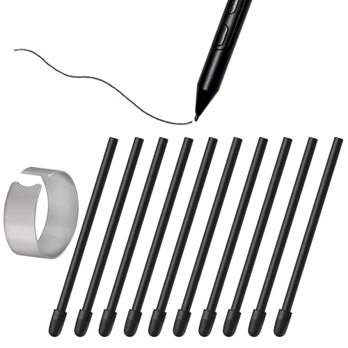 10X Puntas de Repuesto para Wacom Pro Pen 3, 2025 Tablet Intuos Pro M/S/L & Cintiq 16/2424 Touch & DTH135/172 & MovinkPad 11