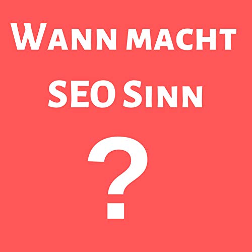 Wann macht Suchmaschinenoptimierung Sinn?