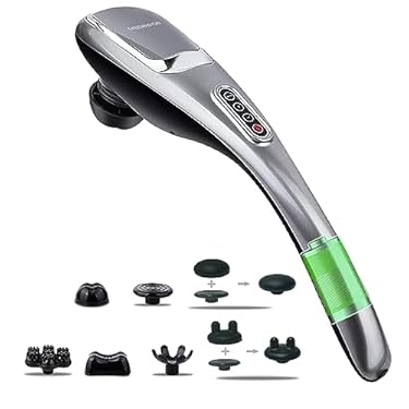 AMAZON - MEGAWISE Handheld Back Massager (Silver)