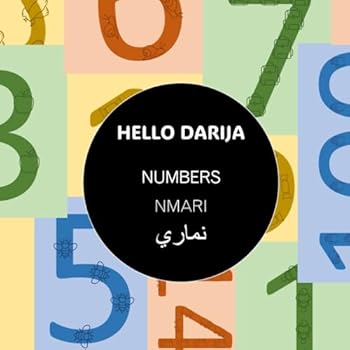 Paperback Numbers - NMARI (Hello darija - Illustrated books) Book