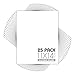 Mat Board Center, Pack of 25, 11x14 White Backing Boards - 4-ply Thickness - for Pictures, Photos, Framing Support - Great for DIY Projects, Art, Prints