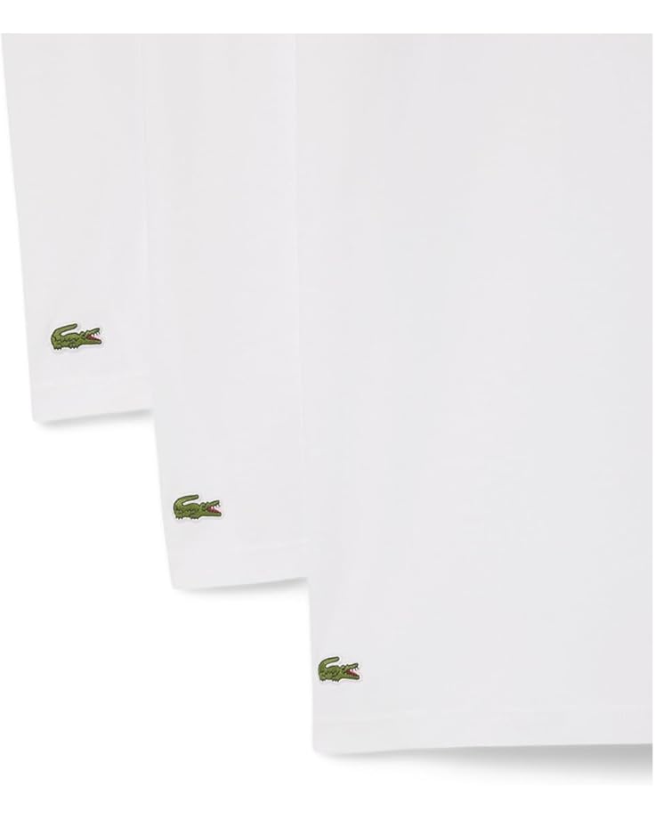 Lacoste 100% Cotton Regular Fit V-neck T-shirt 3-pack - #4 of 4