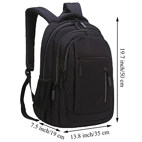 Wesoke-Laptop-Backpack-for-Men-173-Inch-Travel-Backpacks-Students-BookBag-with-Laptop-Compartment-Water-Resistant-Business-Work-Casual-Computer-Daypack-with-USB-ChargingHeadphone-Port