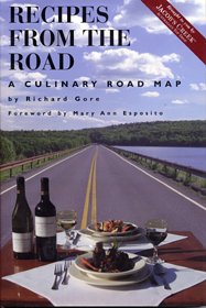 Hardcover Recipes From the Road, A Culinary Road Map Book