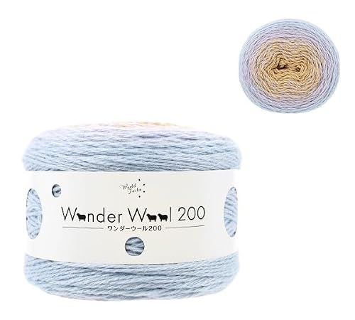 ユザワヤ(Yuzawaya) Wonder Wool 200 Yarn, DK Weight, Color 16