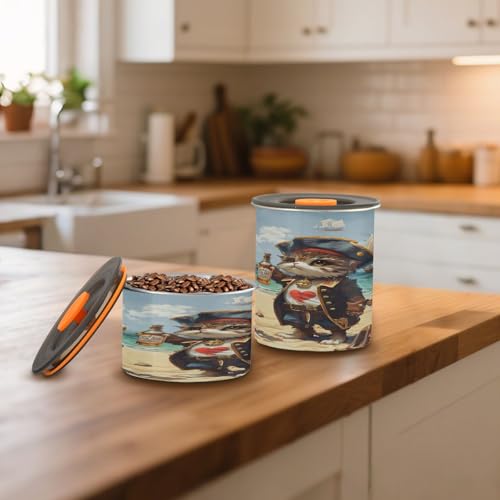 Contenedor Hermético de Acero para Café 17oz miniatura 7