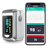 ✅✅ 【Fácil de usar】 El monitor de oxígeno en sangre puede realizar todas las operaciones con un solo botón. El monitor de nivel de oxígeno liviano y de tamaño pequeño significa que se puede llevar fácilmente en su bolsillo. Fácil de cargar. Controle su salud en todo momento y en cualquier lugar.