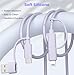 Elebase 4 in 1 Charging Cable for iphone 17,Multi Charger Cable 6.6FT,60W Fast Charging USB C Cable with USB A/Lightning Adapter for New Apple 17e 16 15 14 Pro Max,Samsung S26 Ultra,Airpods 3,iPad Air