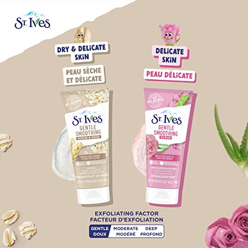 St. Ives Gentle Smoothing Oatmeal Facial Scrub & Mask 170g - Image 7
